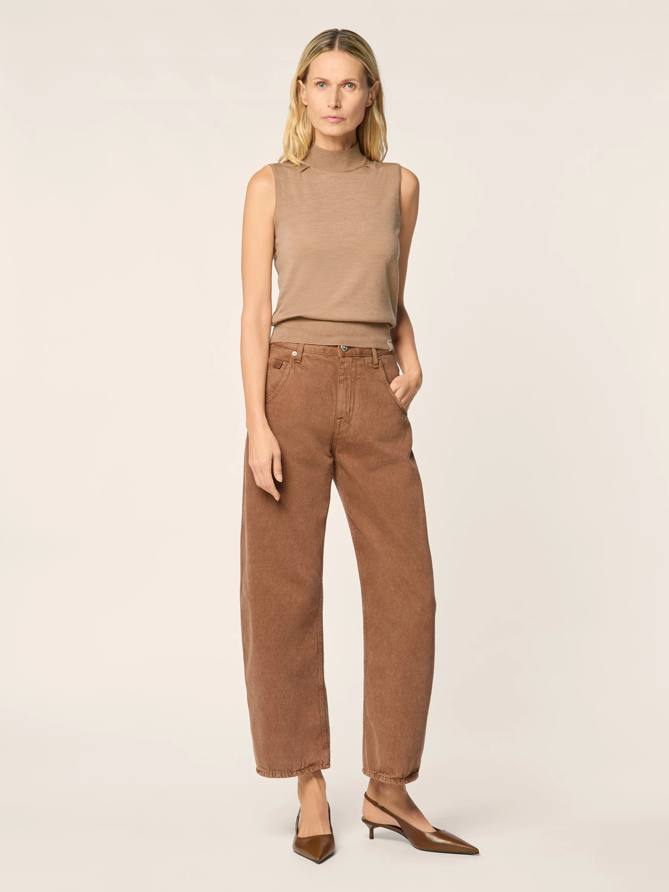 Lila – Pants in Cotton Bull - Image 3