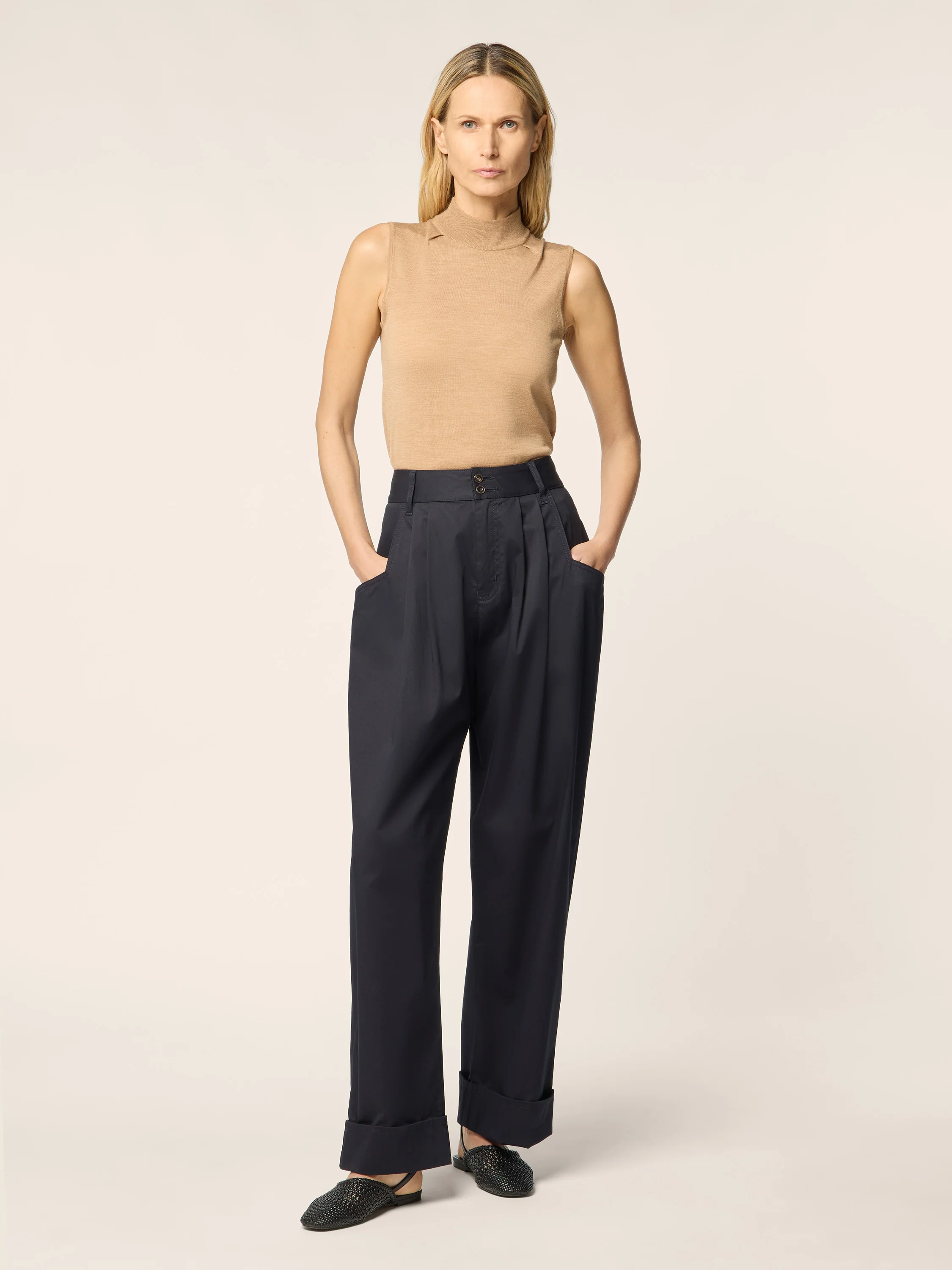 Lindsay - Stretch Gabardine Pants - Image 3