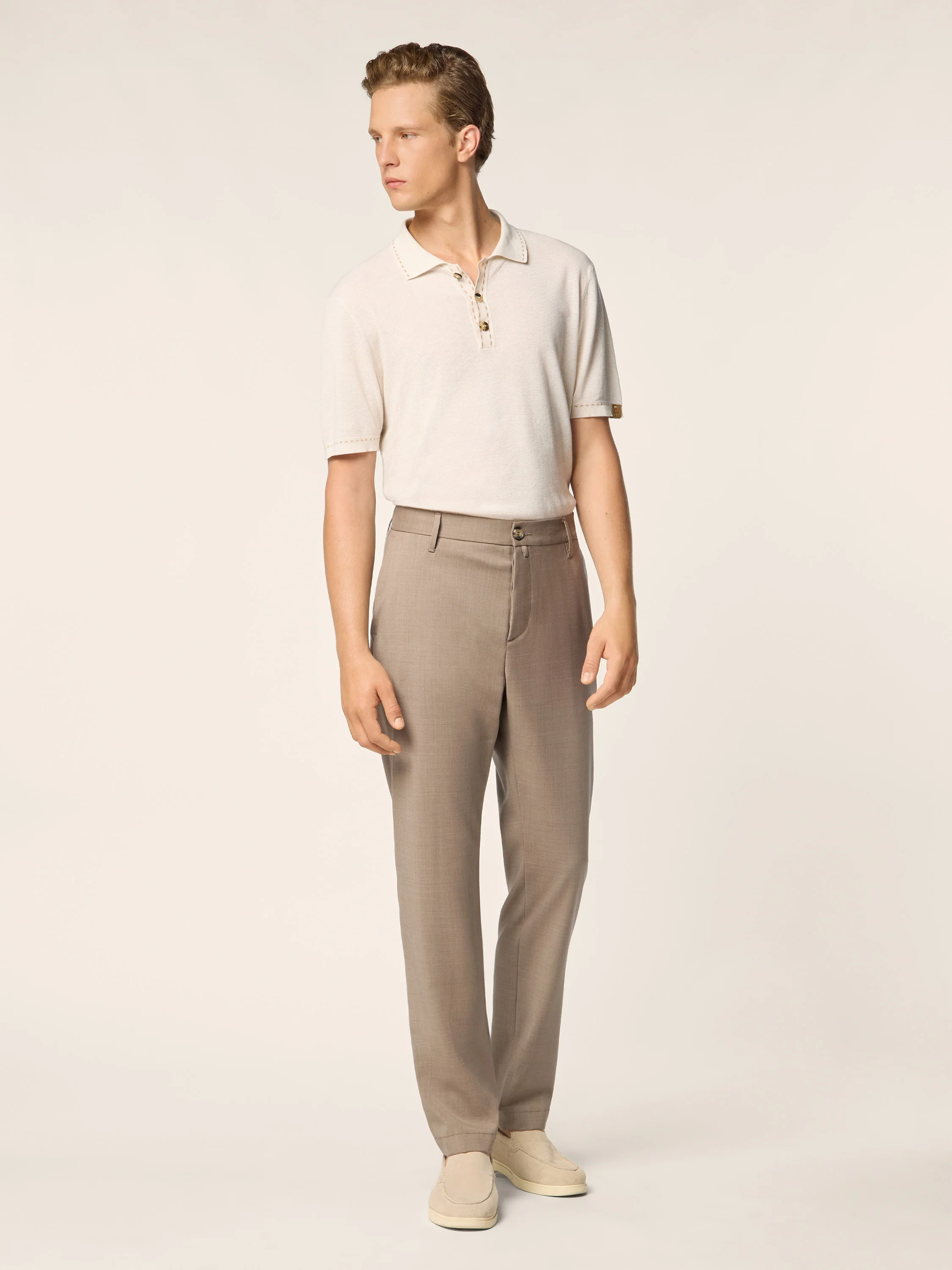 Gray – Pants in Comfort Wool - Image 3