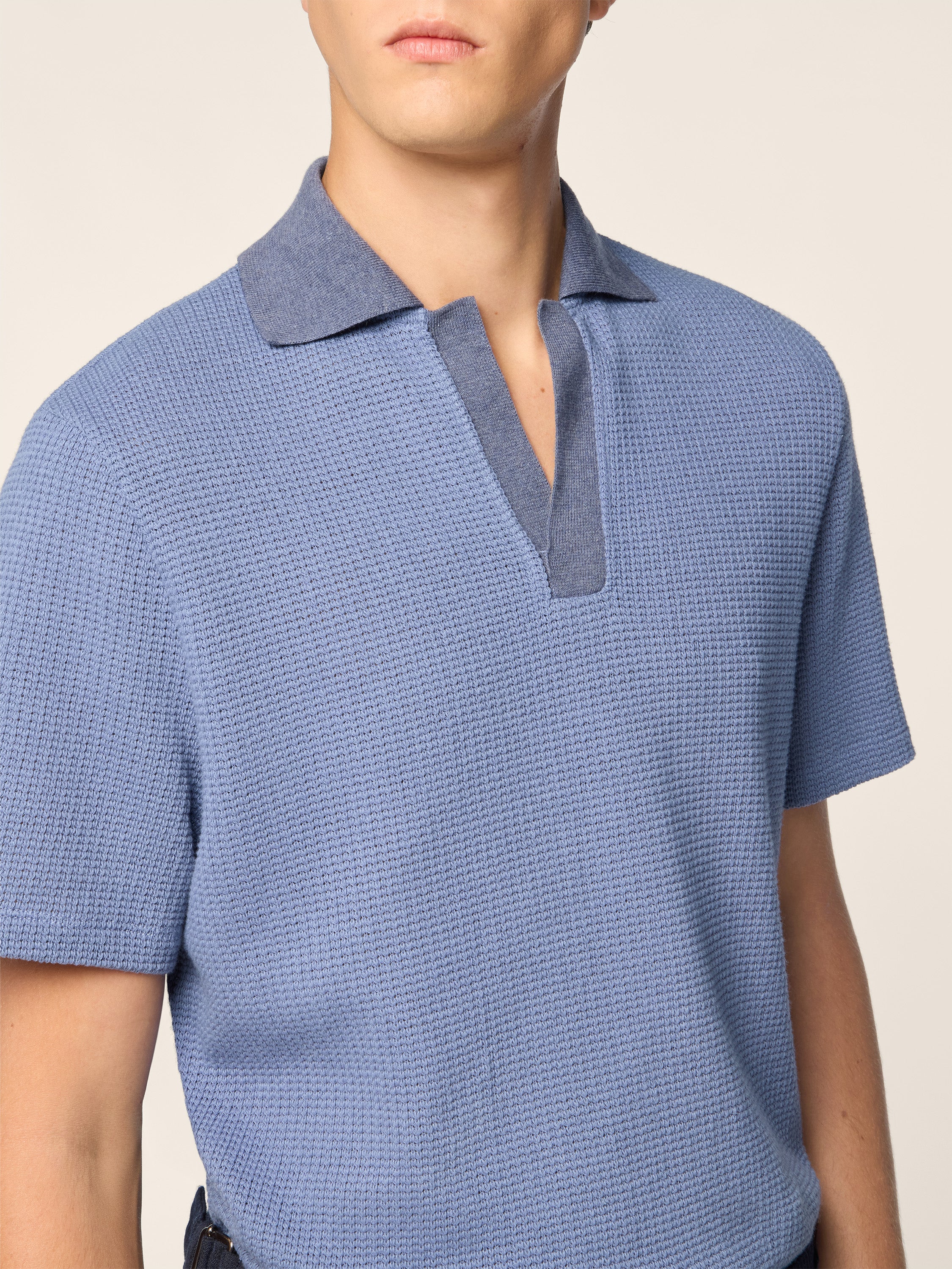 Cotton-Silk Jersey Polo - Image 4