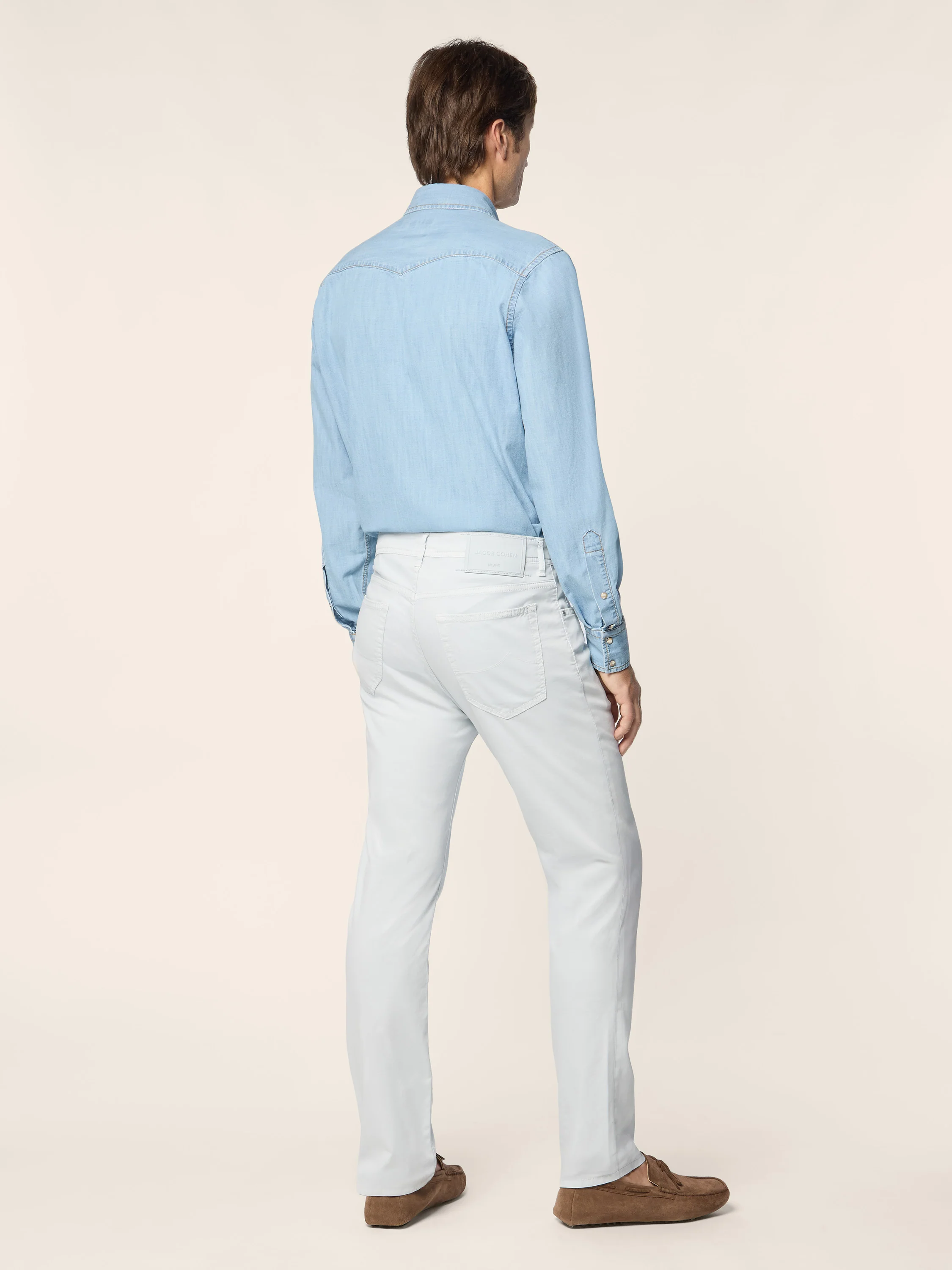 Light Denim Western Shirt - Image 3